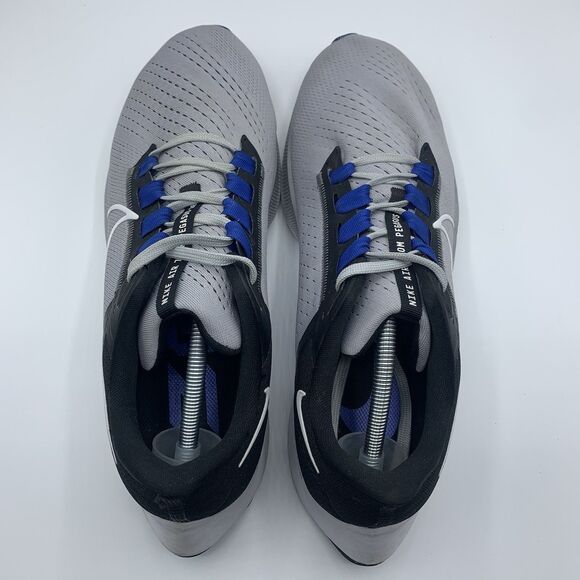 Nike Air Zoom Pegasus 38 Gray Blue Running Shoes Sneakers CW7356-006 Mens Sz 12 - Picture 5 of 8